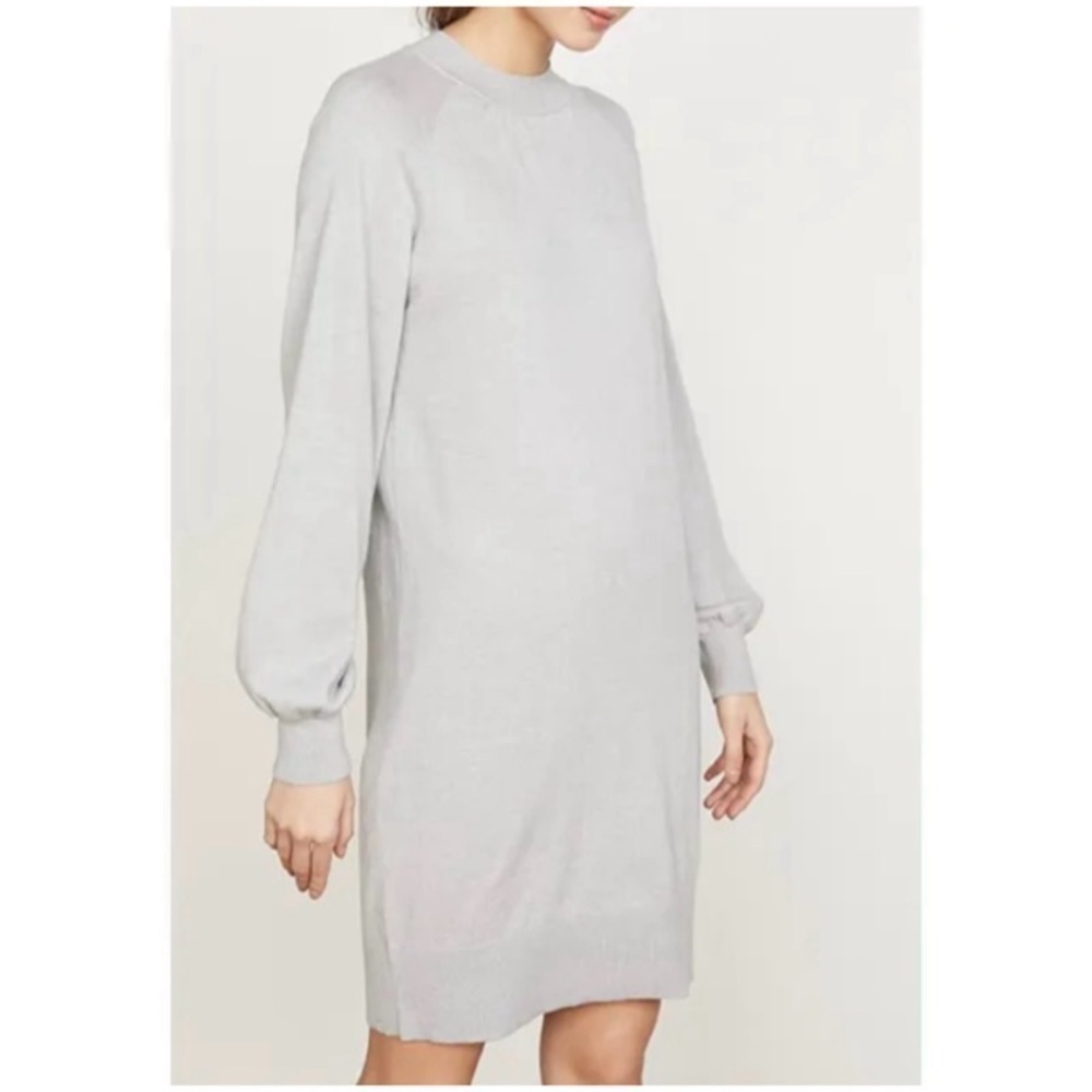 NWT CLUB MONACO Grey Madisson Knit Sweater Dress
